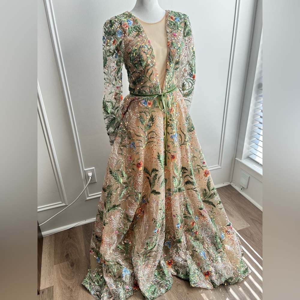 Teuta Matoshi Whispering Forrest Gown - Picture 6 of 13